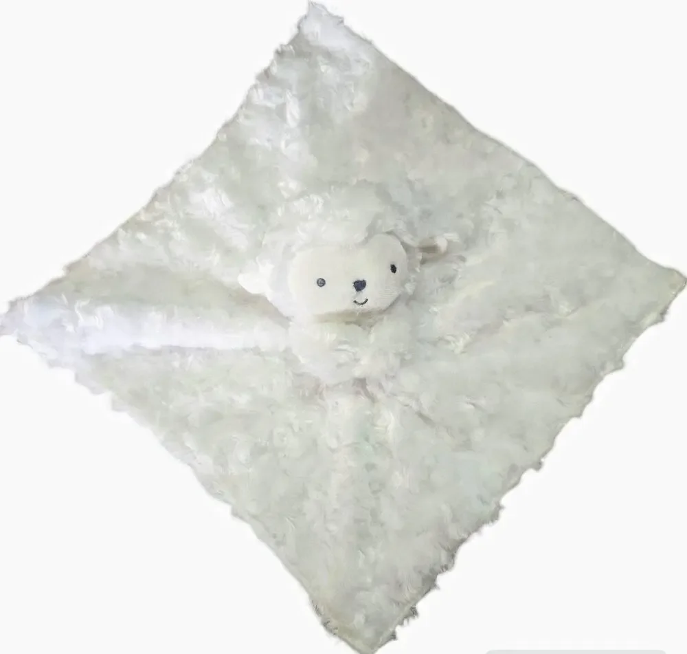 Baby Lovey Lamb Cuddle Plush Toy Soft Security Blanket Just One You Carter's